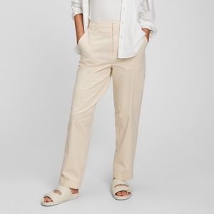 Gap Straight Up Khaki Trouser in Beige Birch